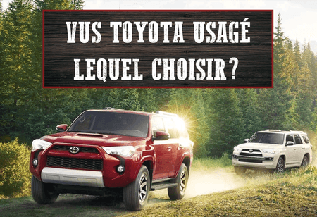 VUS Toyota usagé, lequel choisir?