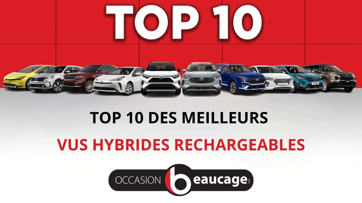 Top 10 des meilleurs VUS hybrides rechargeables