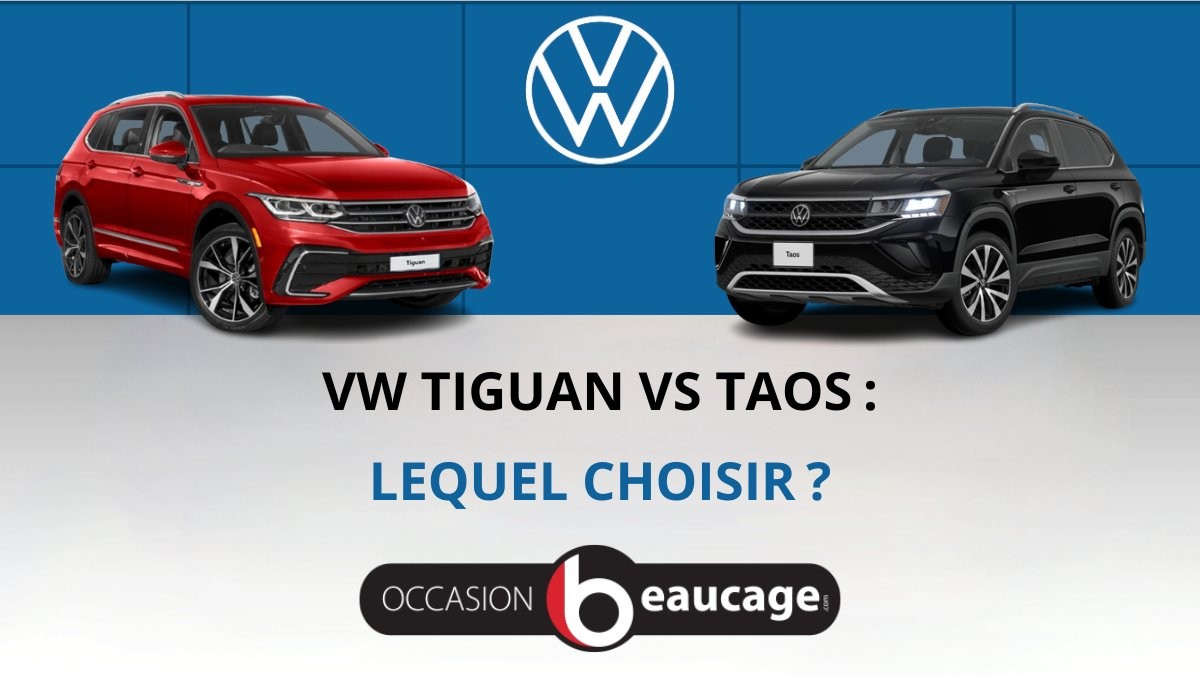 VW Taos vs Tiguan : lequel choisir ?