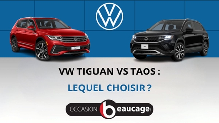 VW Taos vs Tiguan : lequel choisir ?
