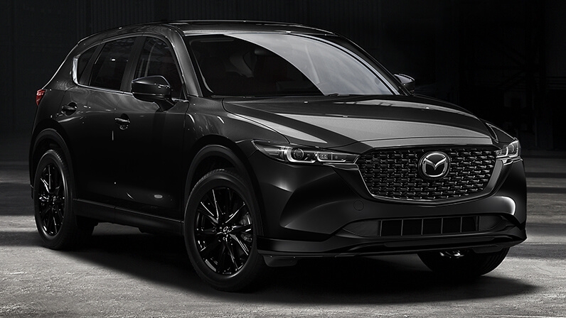 Gros plan de la Mazda CX5 2022