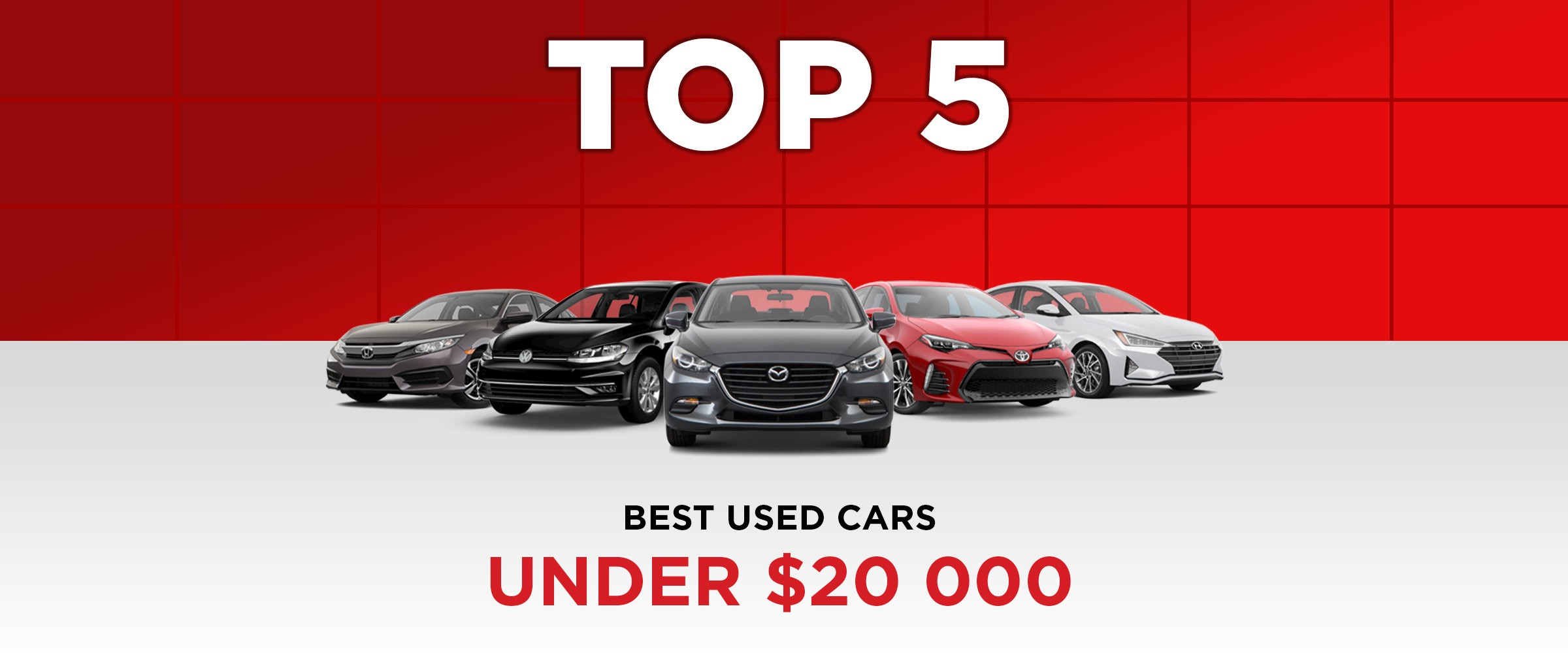 Best Used Cars Under $20,000